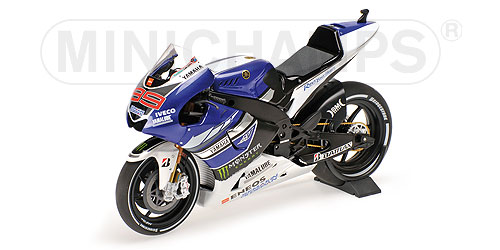 Модель 1:12 Yamaha YZR-M1 №99 Yamaha Factory Racing MotoGP (Jorge Lorenzo Guerrero)