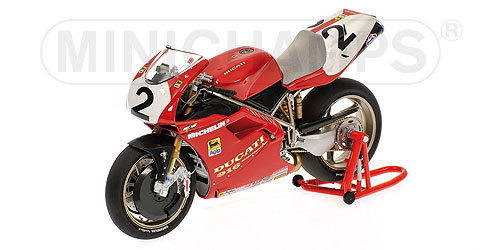 Модель 1:12 Ducati 916 №2 Team Ducati CORSE VIRGINIO Ferrari - World Champion WSB (CARL FOGARTY)