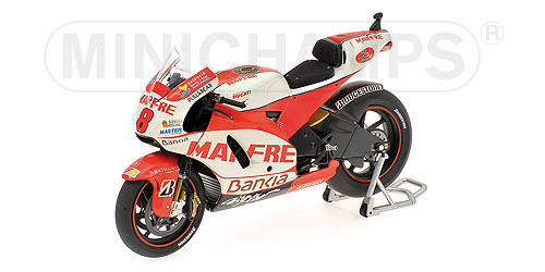 Модель 1:12 Ducati Desmosedici №8 Qatar MotoGP (Hector Barbera)