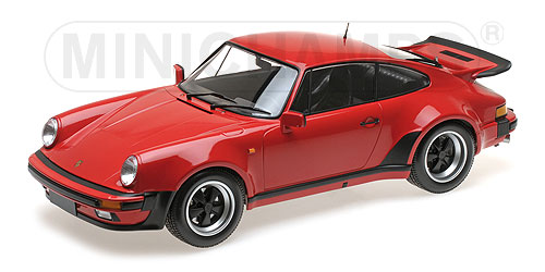 porsche 911 turbo - red 125066100 Модель 1:12