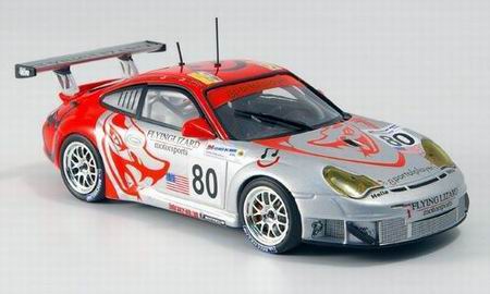 Модель 1:43 Porsche 911 GT3 RSR №80 Flying Lizard MotorSports