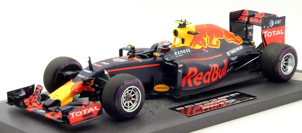 Модель 1:18 Red Bull Racing TAG-Heuer RB12 GP Monaco (Max Verstappen)