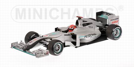 Модель 1:18 Mercedes GP Petronas №3 ShowCar (Michael Schumacher)