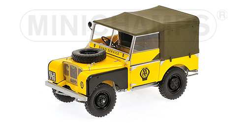 land rover «aa road service» - yellow 150168901 Модель 1:18