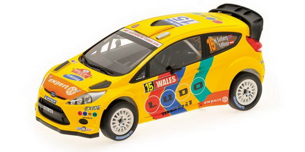 Модель 1:18 Ford Fiesta RS WRC №15 STOBART Wales Rally GB (Henning Solberg - Minor)