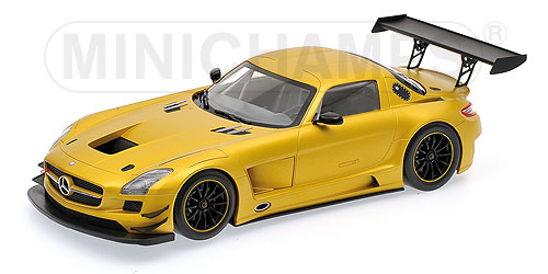 Модель 1:18 Mercedes-Benz SLS AMG GT3 - 'Street' - GOLD