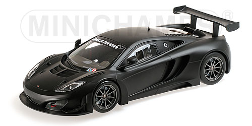 Модель 1:18 McLaren MP4-12C GT3 - 'Street' - matt black