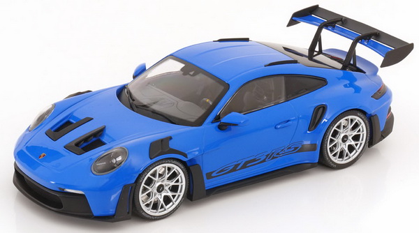 Модель 1:18 Porsche 911 (992) GT3 RS - 2023 - blue