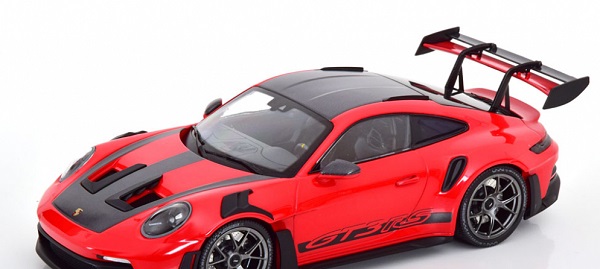 PORSCHE 911 (992) GT3 RS (2023), red black