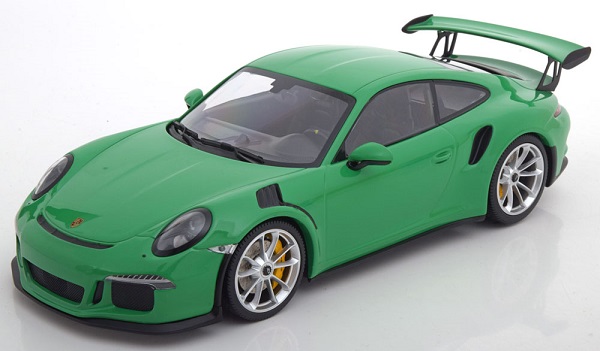 Модель 1:18 Porsche 911 (991) GT3 RS 2015 Green (L.E.222pcs)