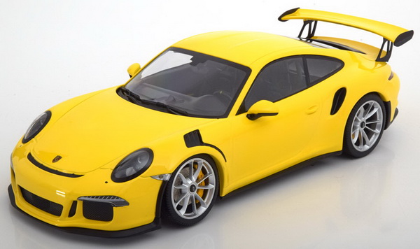 Модель 1:18 Porsche 911 (991) GT3 RS 2015 - Yellow