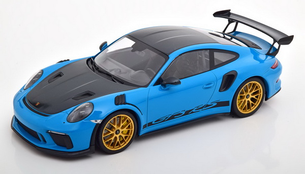 Модель 1:18 Porsche 911 (991/2) GT3 RS Weissach Package 2019 (L.E.111 pcs.)