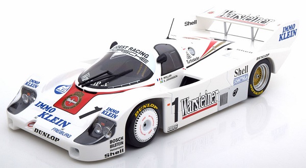 Модель 1:18 Porsche 956K №1 «Warsteiner» Winner DRM Zolder (Bob Wollek - Johansson) (L.E.504pcs)