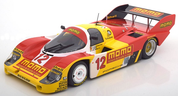 Модель 1:18 Porsche 956K №12 «MOMO» 1000 km Mugello (Merl - Giampiero Moretti - Schornstein) (L.E.504.pcs)