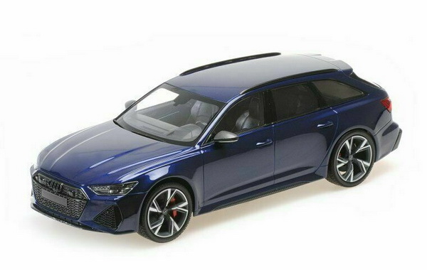 Audi RS 6 Avant - 2019 - BLUE METALLIC 155018011 Модель 1:18