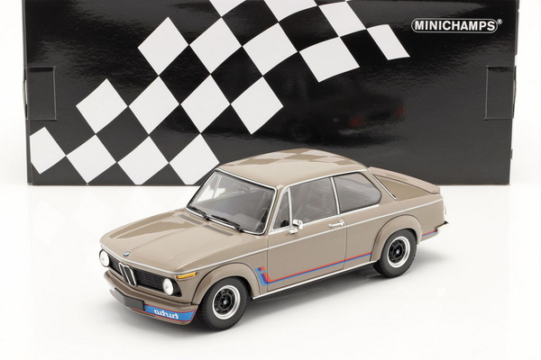BMW 2002 TURBO - 1973 - TAN 155026205 Модель 1:18