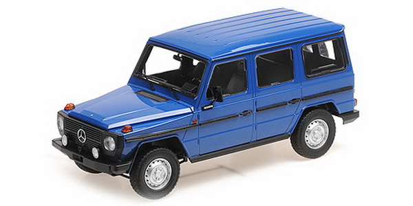 Модель 1:18 Mercedes-Benz G-Model Long (W460) - dark blue
