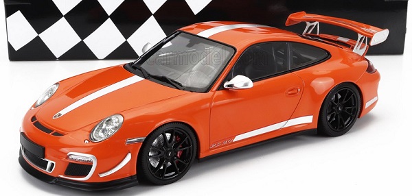 Модель 1:18 PORSCHE 911 997-2 Gt3 Rs 4.0 Coupe (2011), Orange