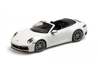 Модель 1:18 Porsche 911 Carrera 4S Cabrio- white