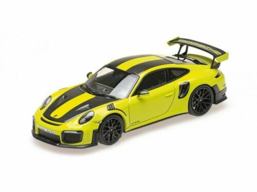 Модель 1:18 Porsche 911 (991.2) GT2RS - 2018 - GREEN W/ WEISSACH PACKAGE W/ BLACK MAGNESIUM WHEELS