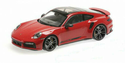 Модель 1:18 Porsche 911 (992) turbo S - red