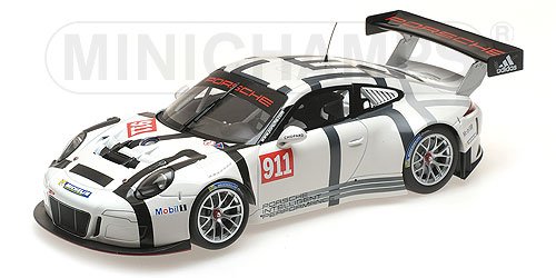 Модель 1:18 Porsche 911 GT3 R №911 Presentation