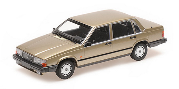 Модель 1:18 Volvo 740 GL- 1986 - Gold