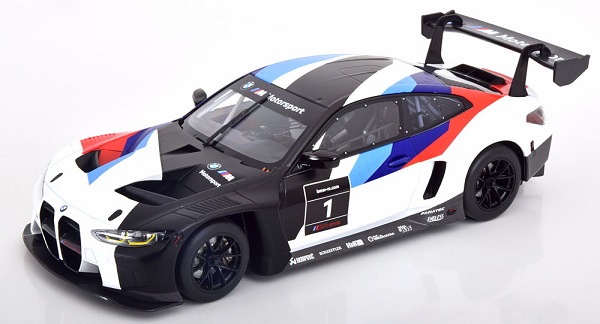 Модель 1:18 BMW M4 GT3 No 1 Presentation Car - 2021