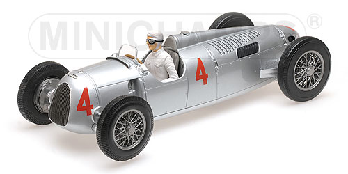 Модель 1:18 Auto Union Typ C №4 2nd GP AUTOMOBILE DE Monaco (Achille Varzi)