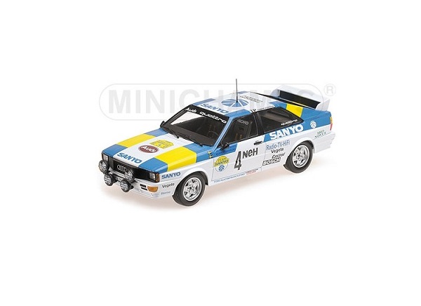 Модель 1:18 Audi Quattro 4 Rallye de Suède 1982 (L.E.350pcs)