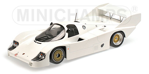 porsche 956 k - plain body version - white 155826600 Модель 1:18