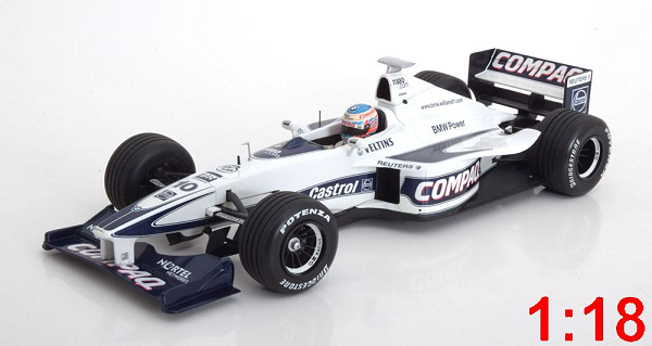 Модель 1:18 Williams BMW FW22 №10 ShowСar (Jenson Button)