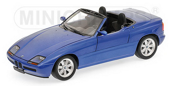 Модель 1:18 BMW Z1 - blue
