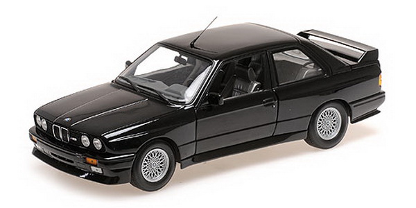 Модель 1:18 BMW M3 (E30) - 1987 - BLACK METALLIC