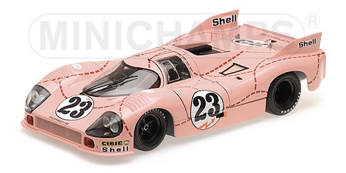 porsche 917/20 №23 «pink pig» 24h le mans 1st practice (willy kauhsen - reinhold joest) (l.e.540pcs) 180716922 Модель 1:18