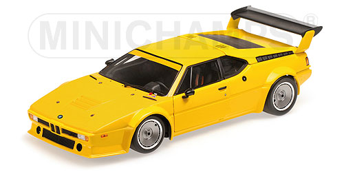 bmw m1 procar - plain body version - 1979 - yellow 180792998 Модель 1:18