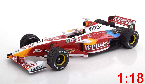 Модель 1:18 Williams F1 ShowCar (Alessandro Zanardi) (L.E.3333pcs)