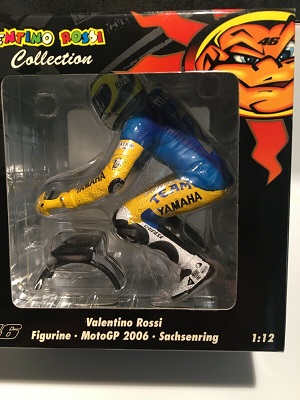 Valentino Rossi Riding Figure (Materazzi shirt) Winner GP Sachsenring 2006