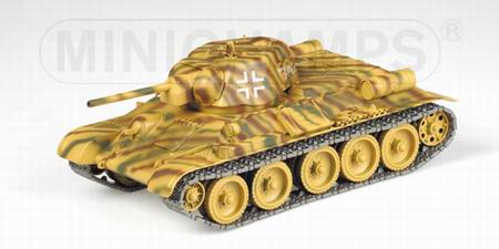 t34/76 ~captured~ 6.panzerdivision, panzerregiment 11 russia 350020002 Модель 1:35
