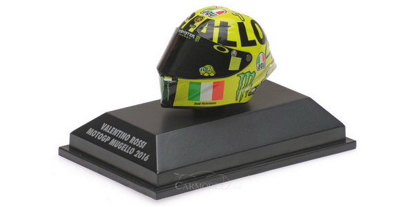 agv helmet motogp mugello (valentino rossi) - шлем 398160086 Модель 1:8