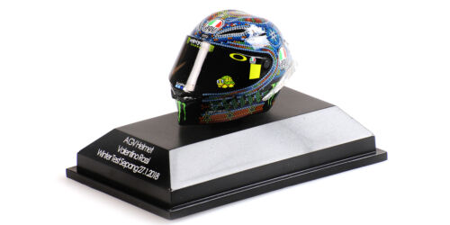 Модель 1:8 AGV Helmet Winner Test SEPANG 27.01.2018 (Valentino Rossi)