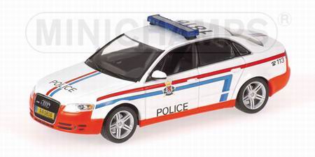 Модель 1:43 Audi A4 . Police LUXEMBURG