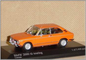 bmw 2000tii touring - orange 400021110 Модель 1:43