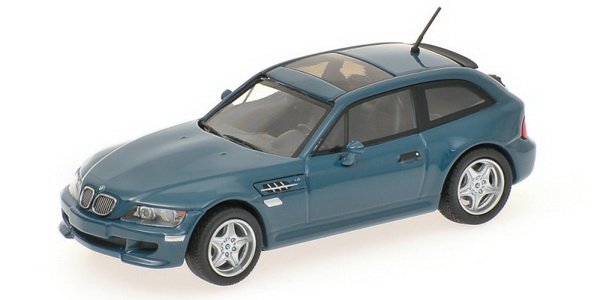 bmw m coupe - blue 400029061 Модель 1:43