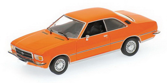 opel rekord d coupe - orange 400044024 Модель 1:43