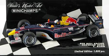 Модель 1:43 Red Bull Racing №15 Showcar (Christian Klien) (L.E.1800pcs)
