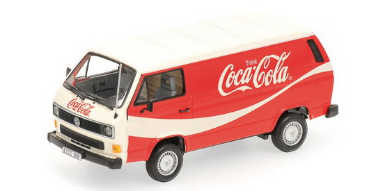 Модель 1:43 Volkswagen T3 Kastenwagen «Coca-Cola»