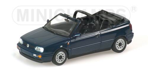 Модель 1:43 Volkswagen Golf Cabrio - dark blue met