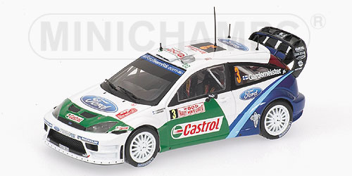 ford focus rs wrc - gardemeister/honkanen - rally monte carlo 2005 400058403 Модель 1:43