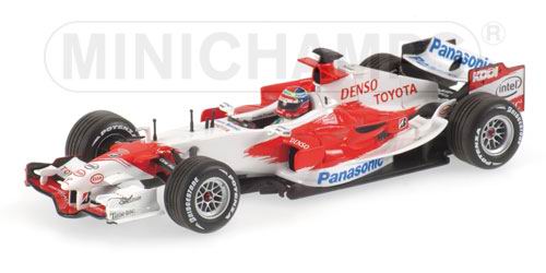 Модель 1:43 Panasonic Toyota Racing TF106 (test driver - Ricardo Zonta) (L.E.1008pcs)